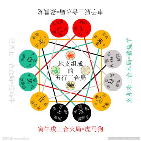 五行六合|十二地支的五行六合局的详细解读